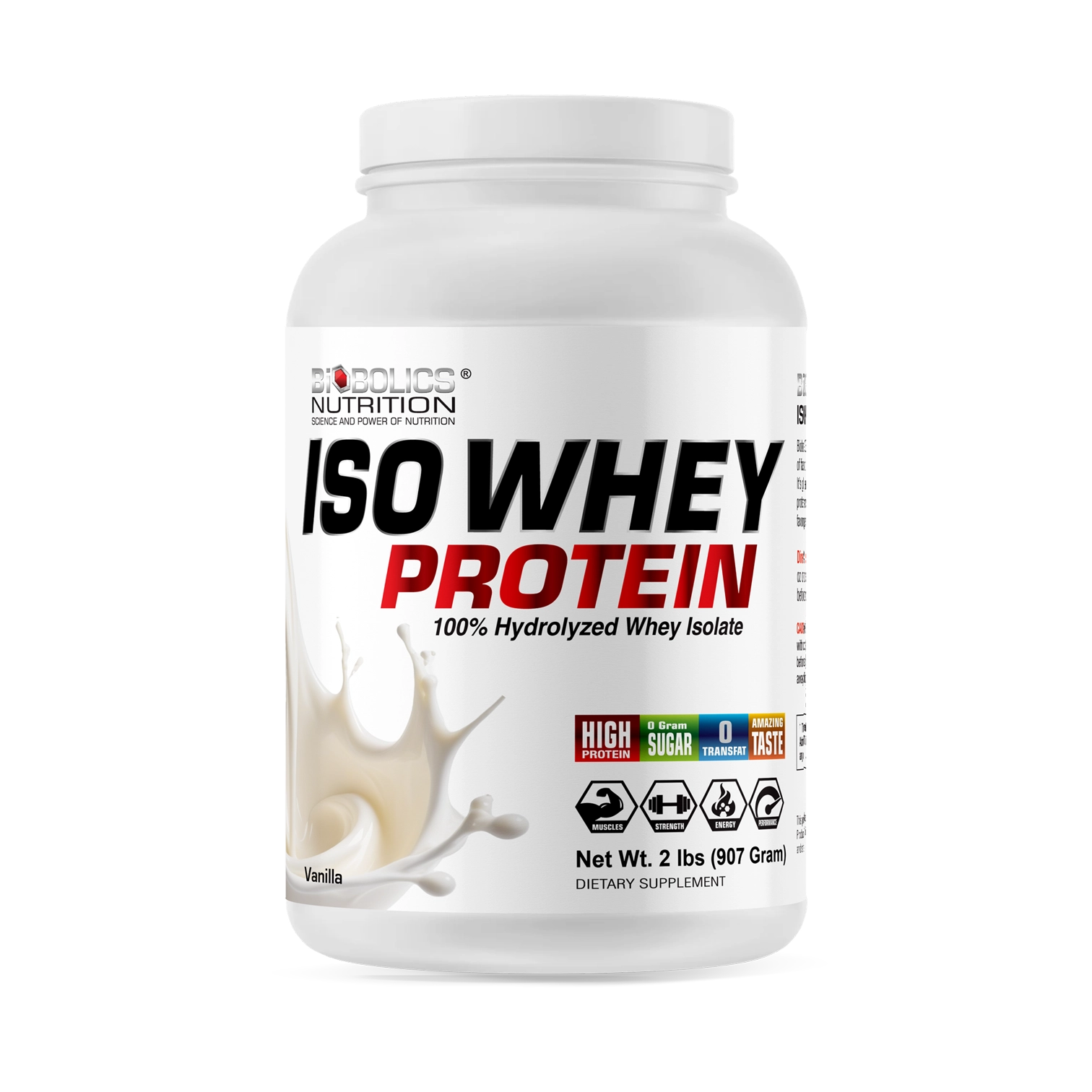 ISO-Whey Protein - Vanilla (2lbs)