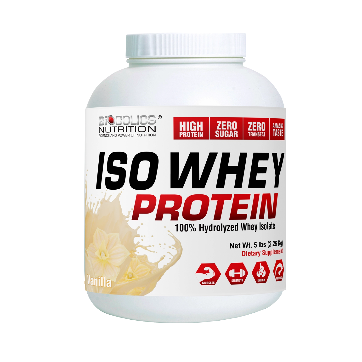 ISO-Whey Protein - Vanilla (5lbs)
