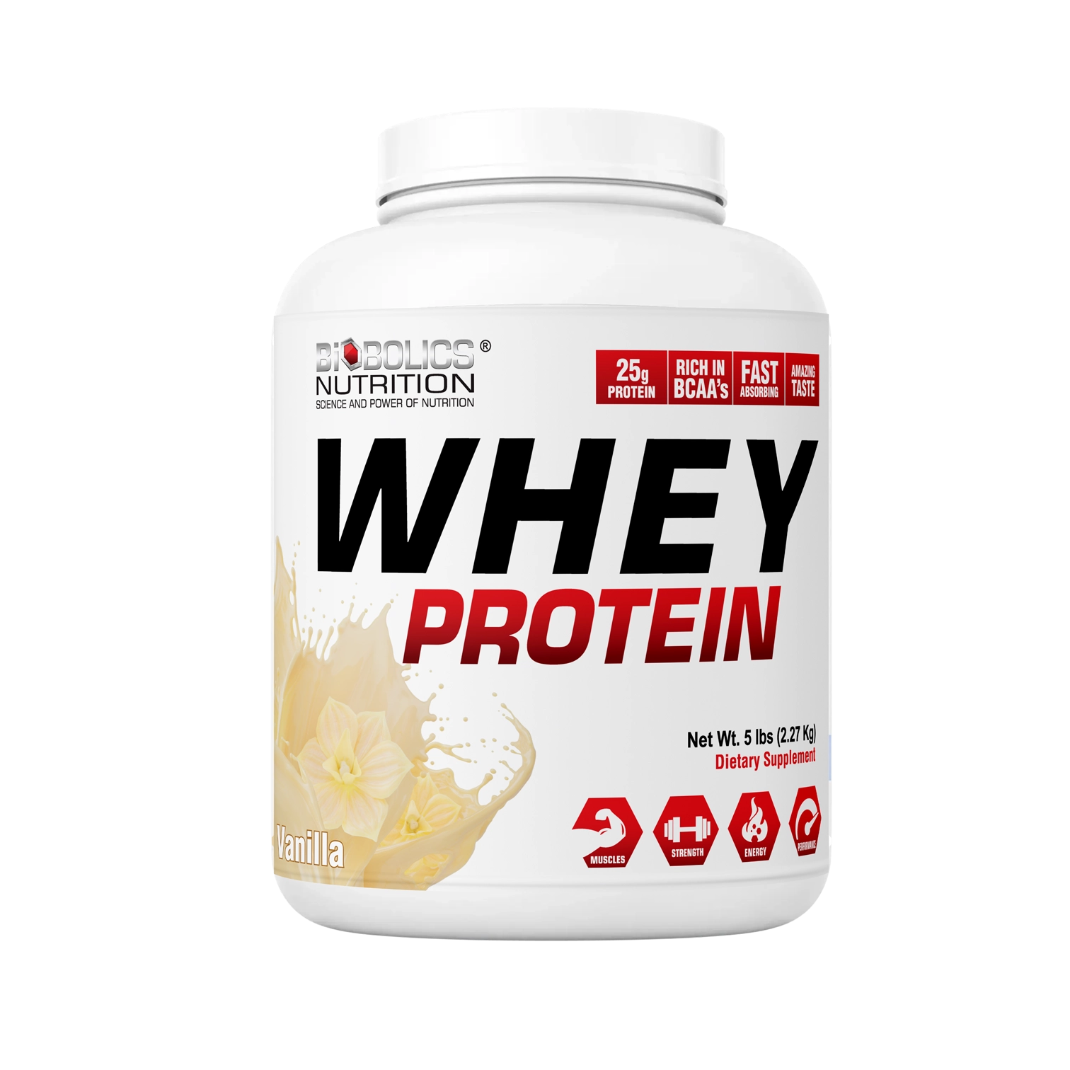 Whey Protein - Vanilla (5lbs)