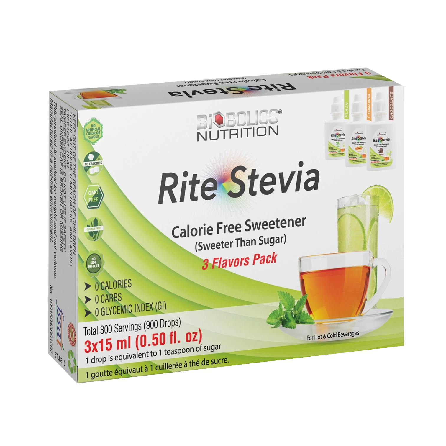 Stevia Liquid Drops Combo A