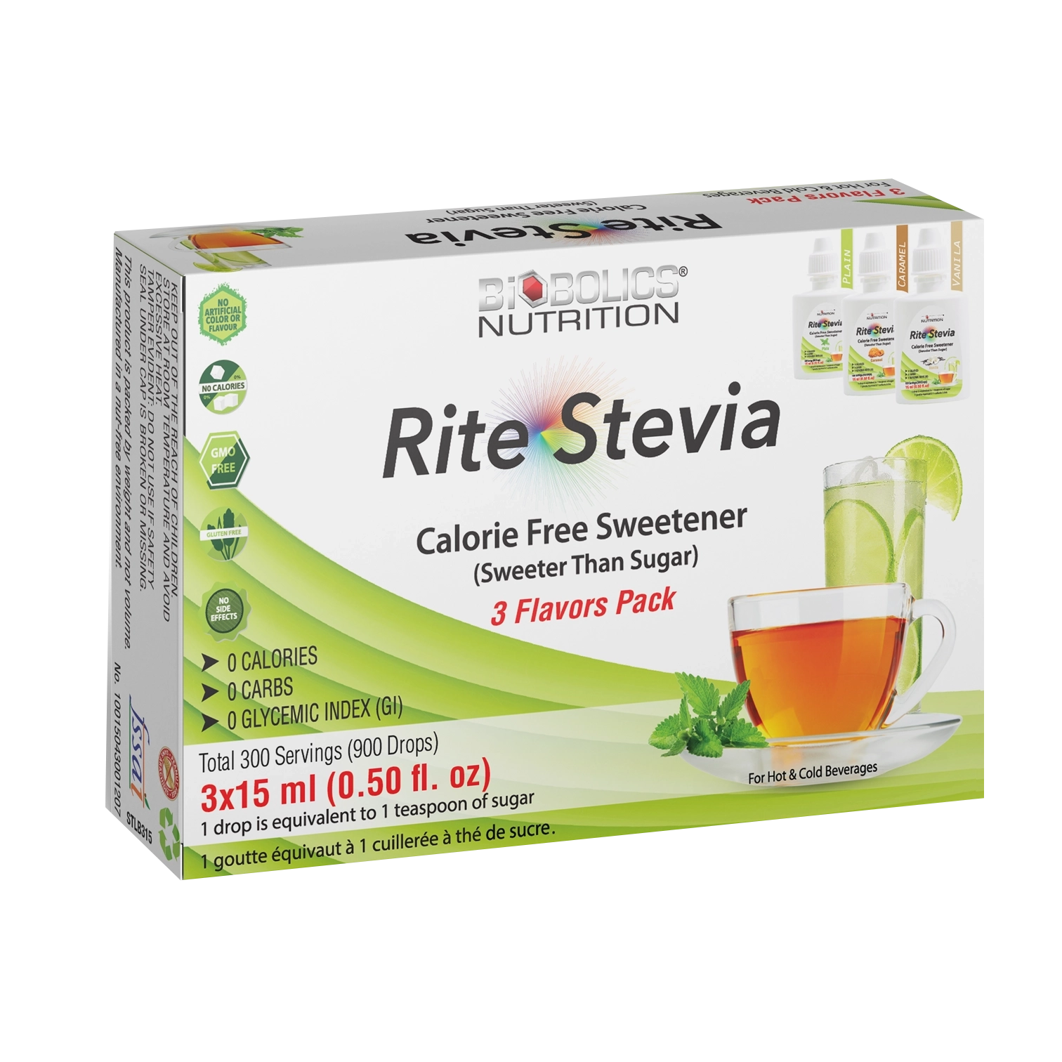 Stevia Liquid Drops Combo B